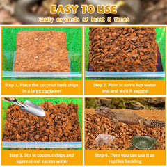 Legigo substrate odor absorption helps keep terrarium clean and pleasant.