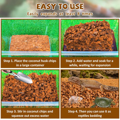 Legigo reptile-bedding-multi-use suitable for snakes, tortoises, geckos.