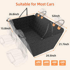 LEHNI backseat extender waterproof fabric demonstrates stain resistance
