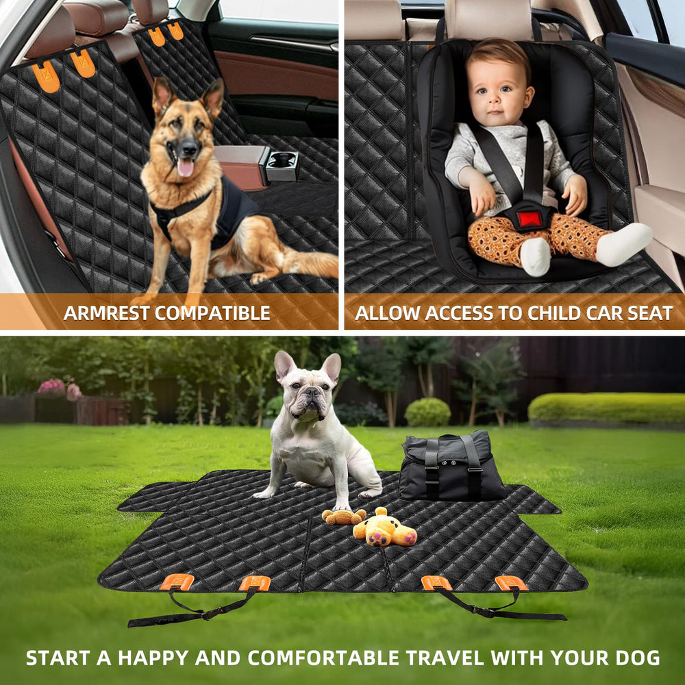 LEHNI easy-install seat cover fits most cars and SUVs quickly