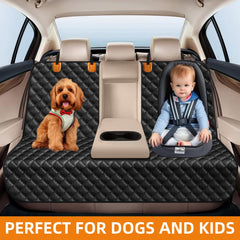 LEHNI dog car seat cover scratchproof durable material guards against dog claws