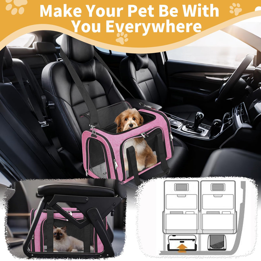 LEHNI pink carrier adjustable shoulder strap enables hands-free carry