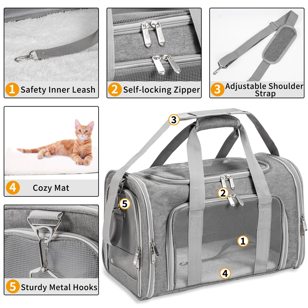 LEHNI adjustable shoulder strap for comfortable hands-free carrying.