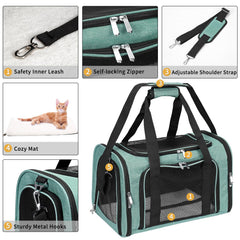 LEHNI front pocket stores treats and toys for on-the-go convenience