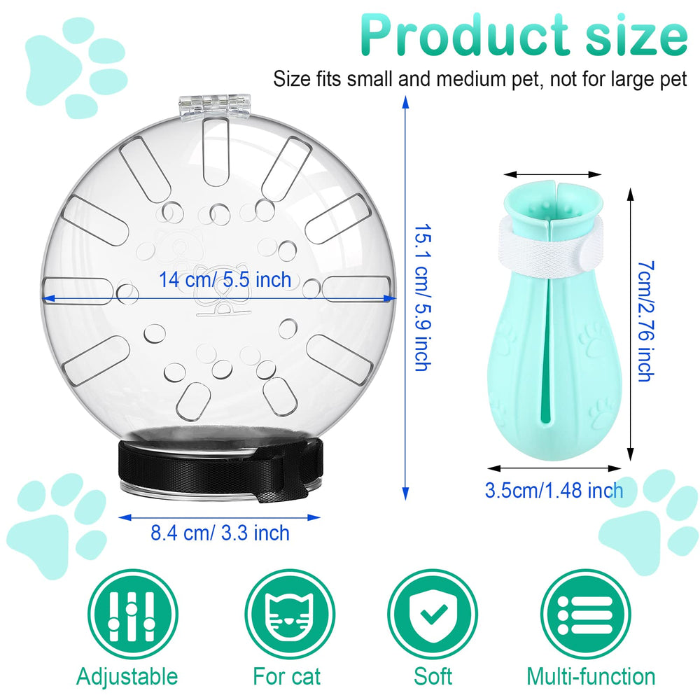 LEIFIDE paw covers silicone soft protection during nail trimming