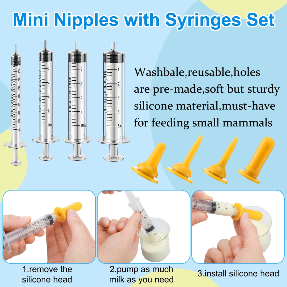 LEIFIDE puppy feeding tubes shot demonstrates flexible options for different feeding needs.
