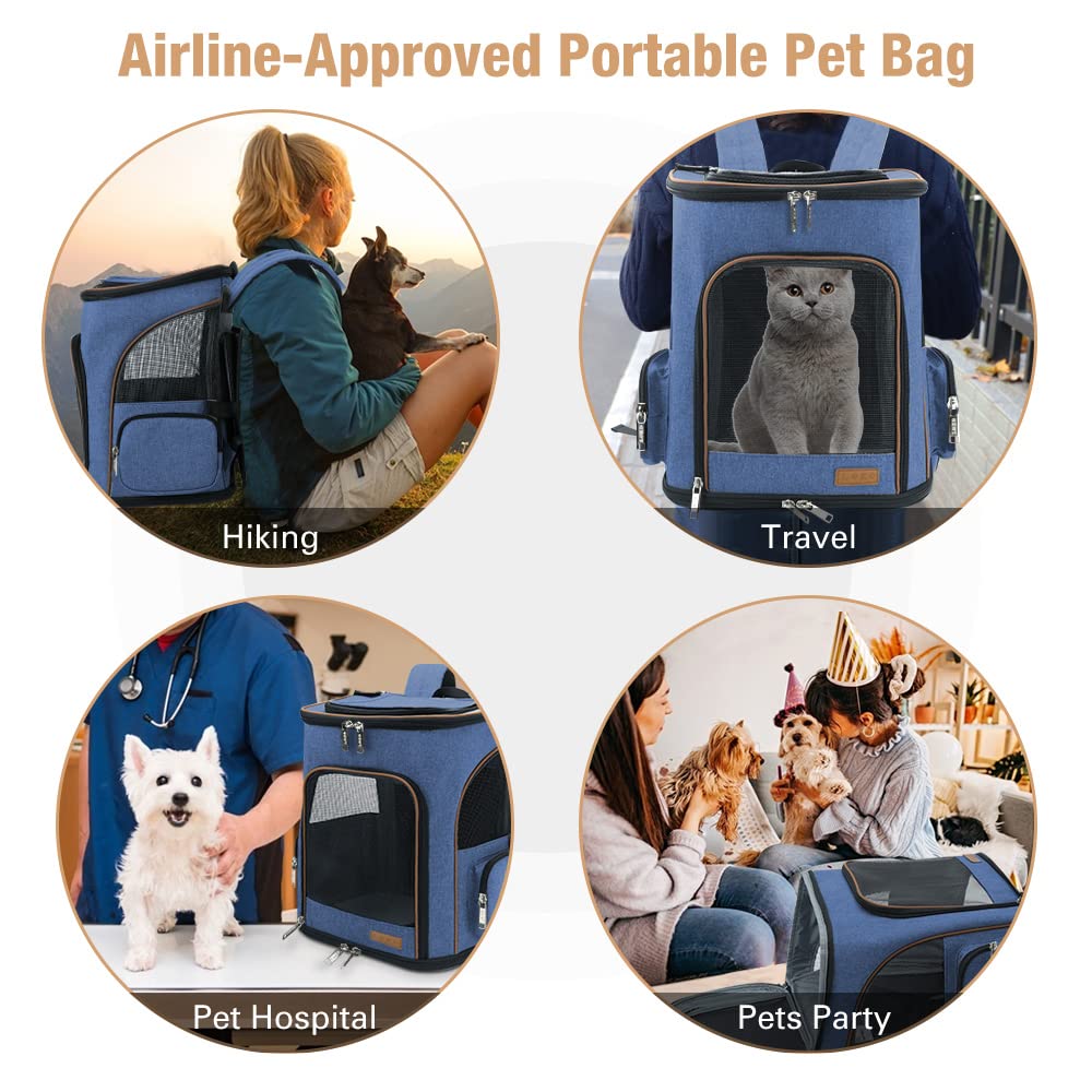 Lekereise breathable mesh ventilation enhances airflow and pet visibility