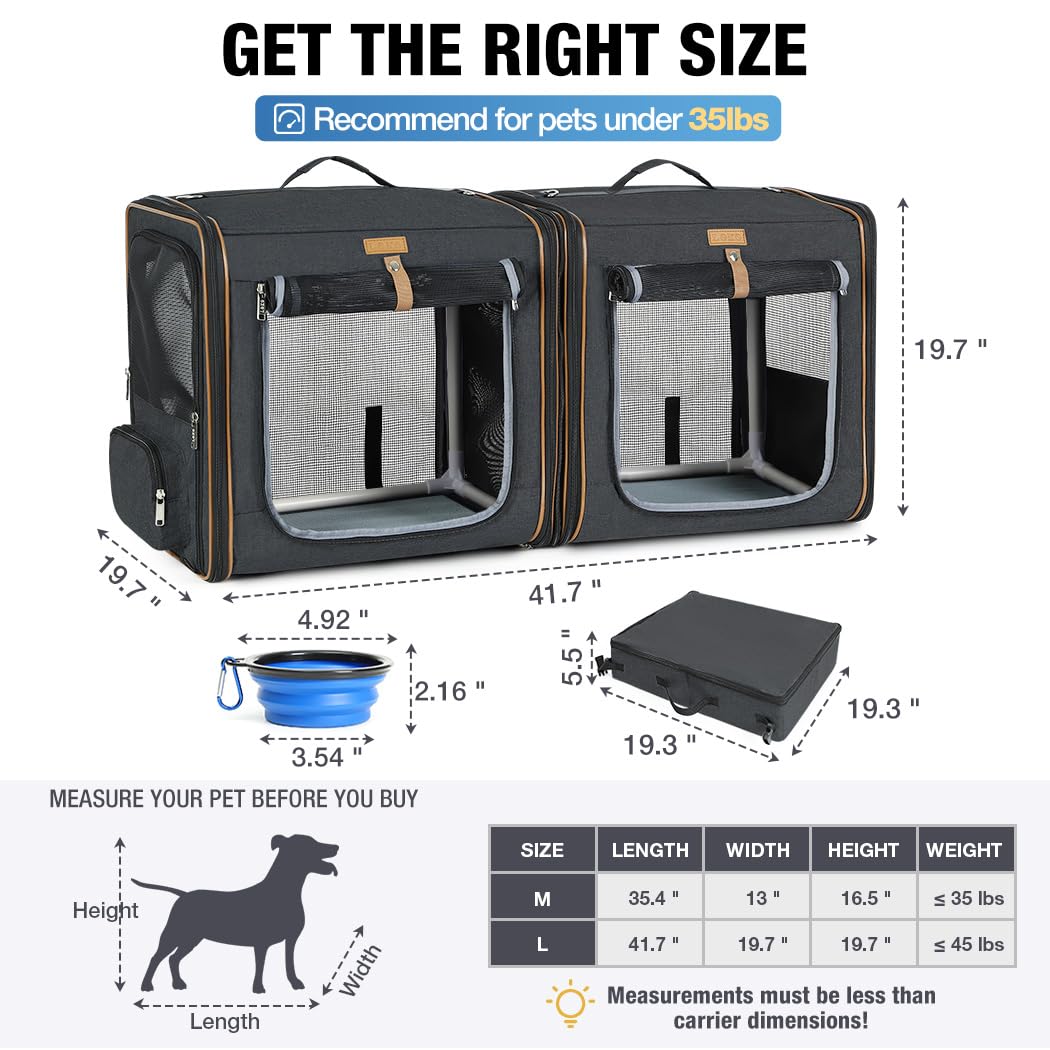 Lekereise cat travel carrier ventilated mesh for breathable comfort during travel.