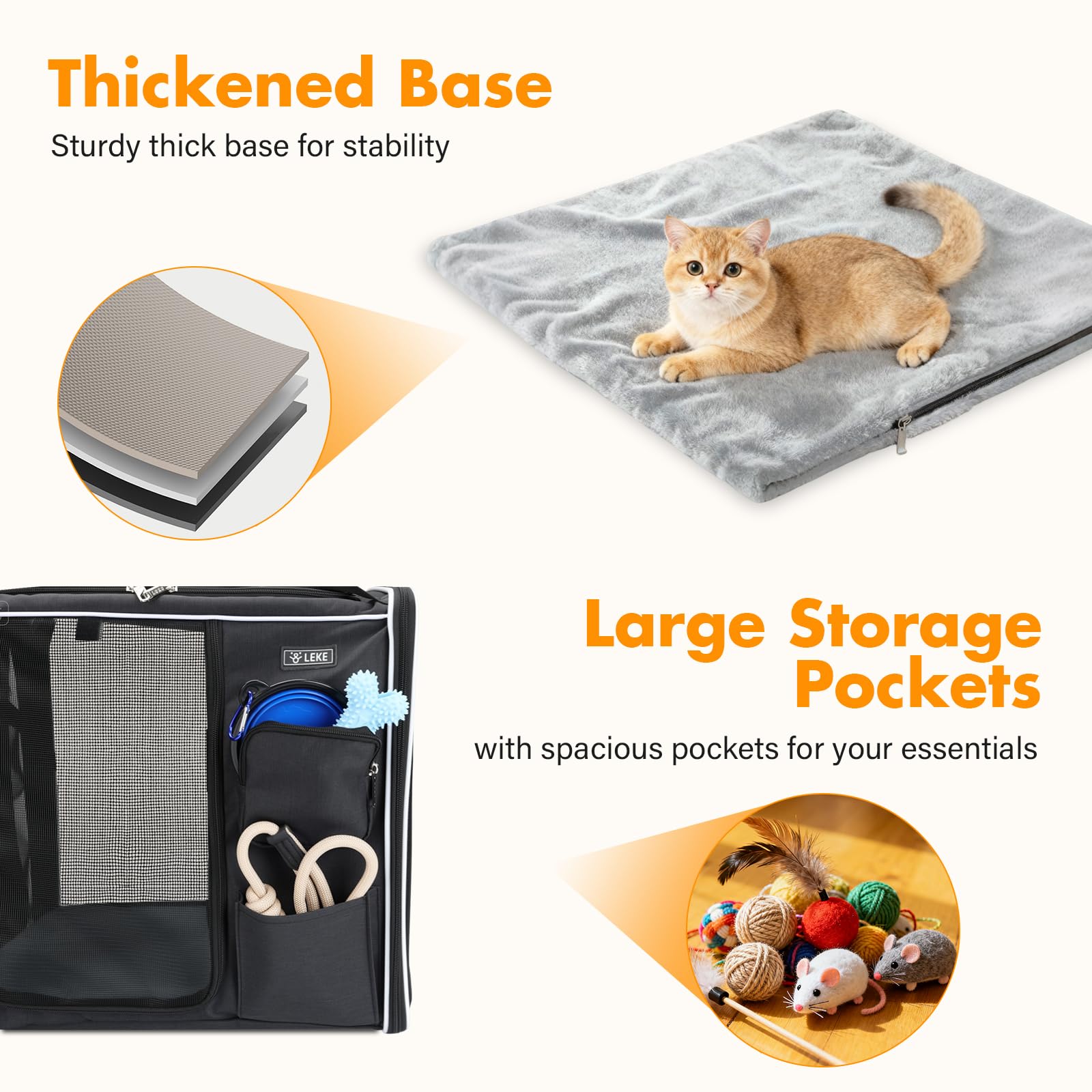 Lekereise foldable water bowls for hydration on trips