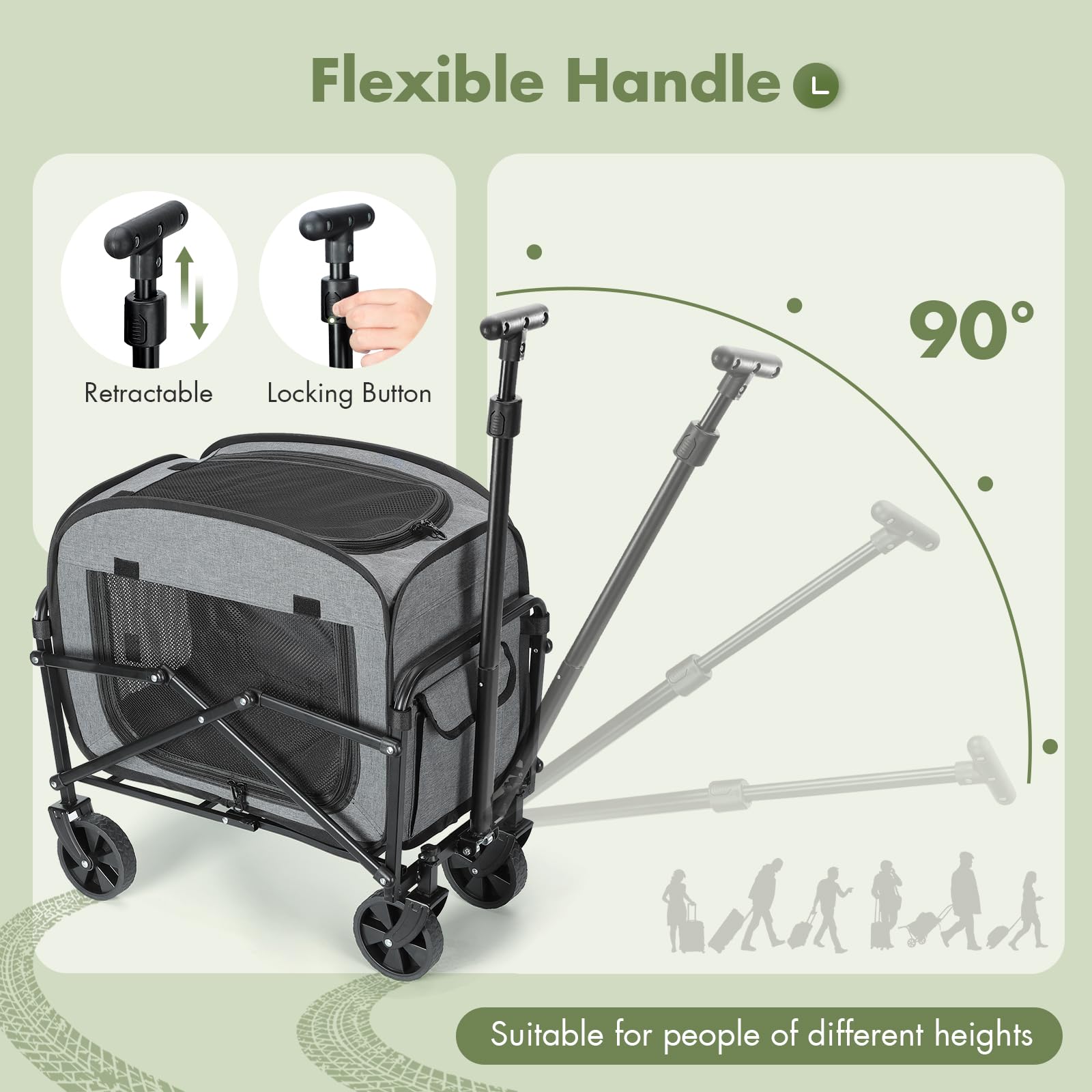 Lekereise travel-ready carrier ideal for vet visits and road trips