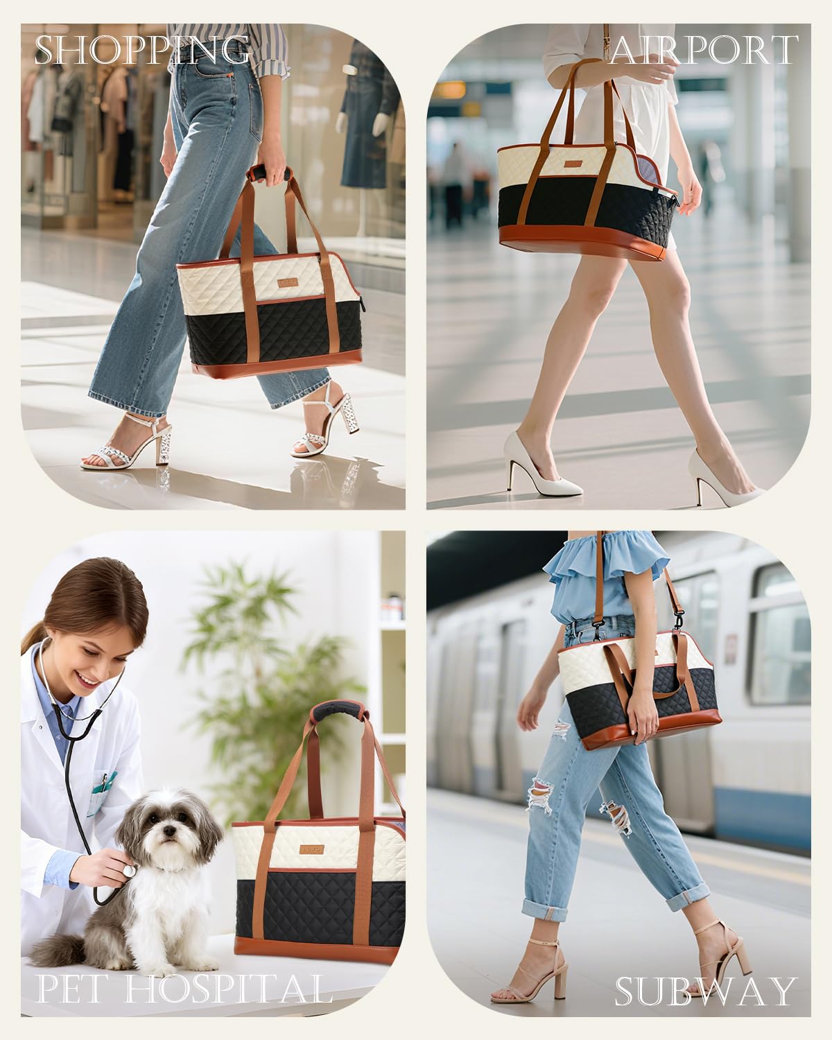 Lekereise adjustable shoulder strap enables versatile carrying styles.