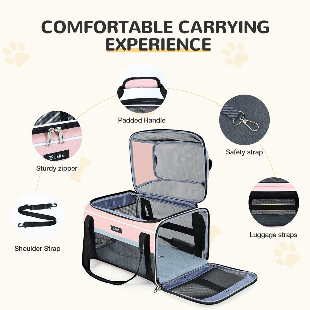 Lekereise durable waterproof fabric resists wear and keeps interior clean.