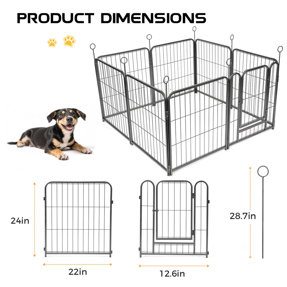 Lekesky pet playpen non-slip bases safeguard floors during use.