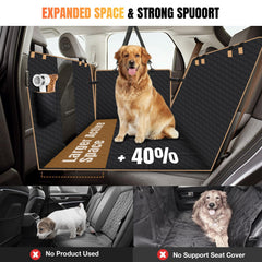Lekespring back-seat extender bed creates extra space for comfort