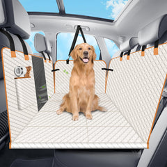 Lekespring dog car seat cover back seat bottom board for sturdy support.