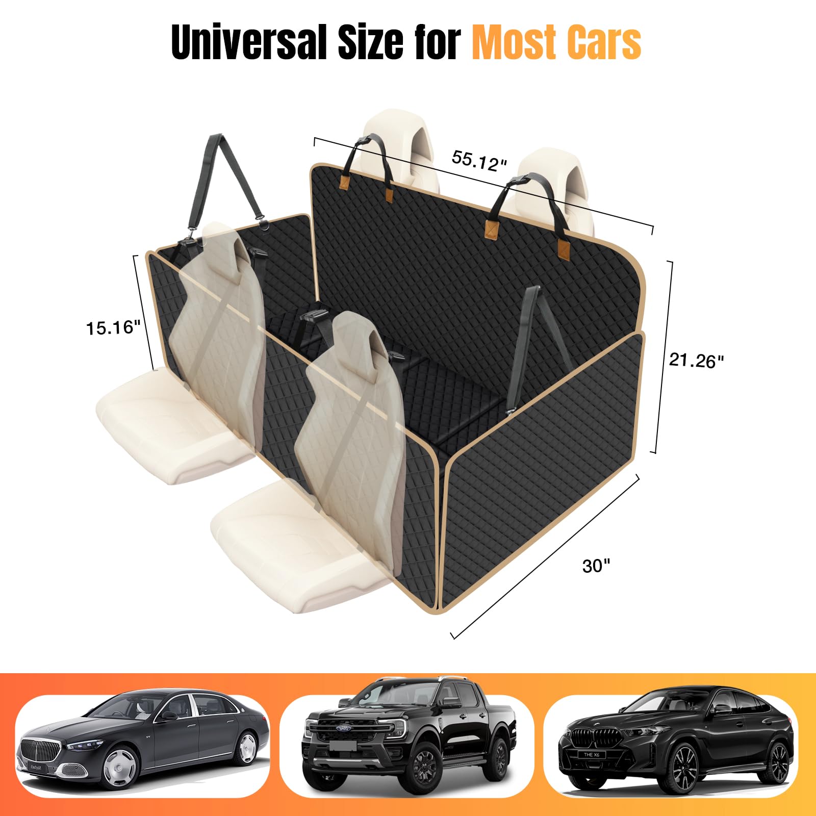 Lekespring waterproof material protects seats from spills and fur