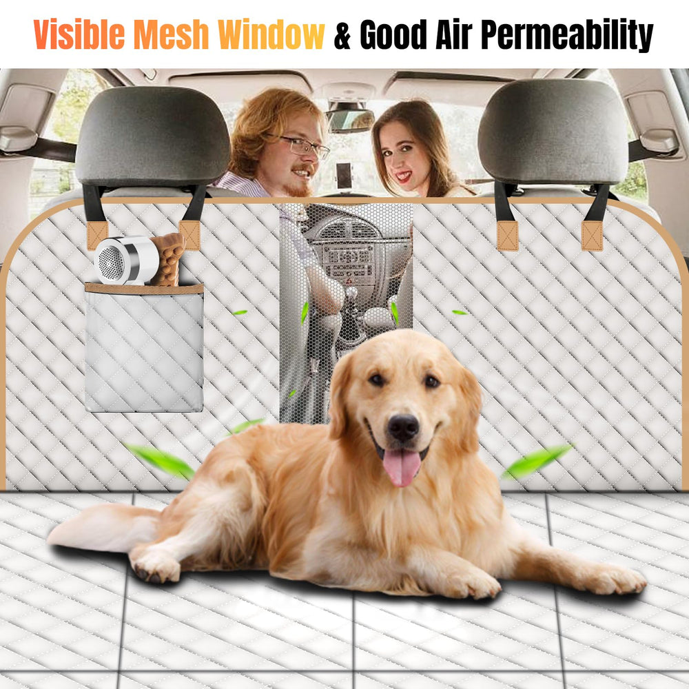 Lekespring dog safety seat belt clip keeps pets secure.