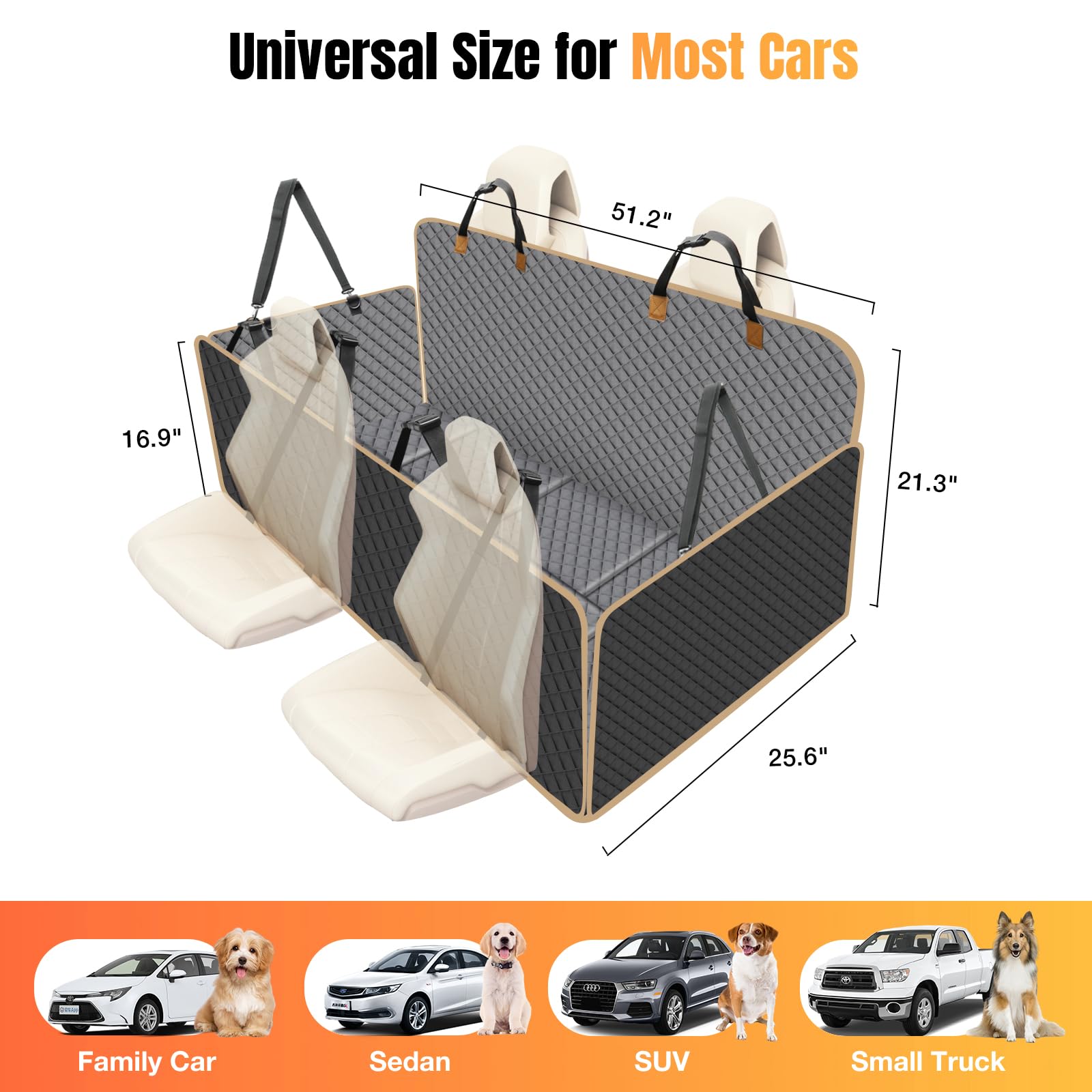 Lekespring tear-resistant non-slip cover keeps dogs comfortable and secure