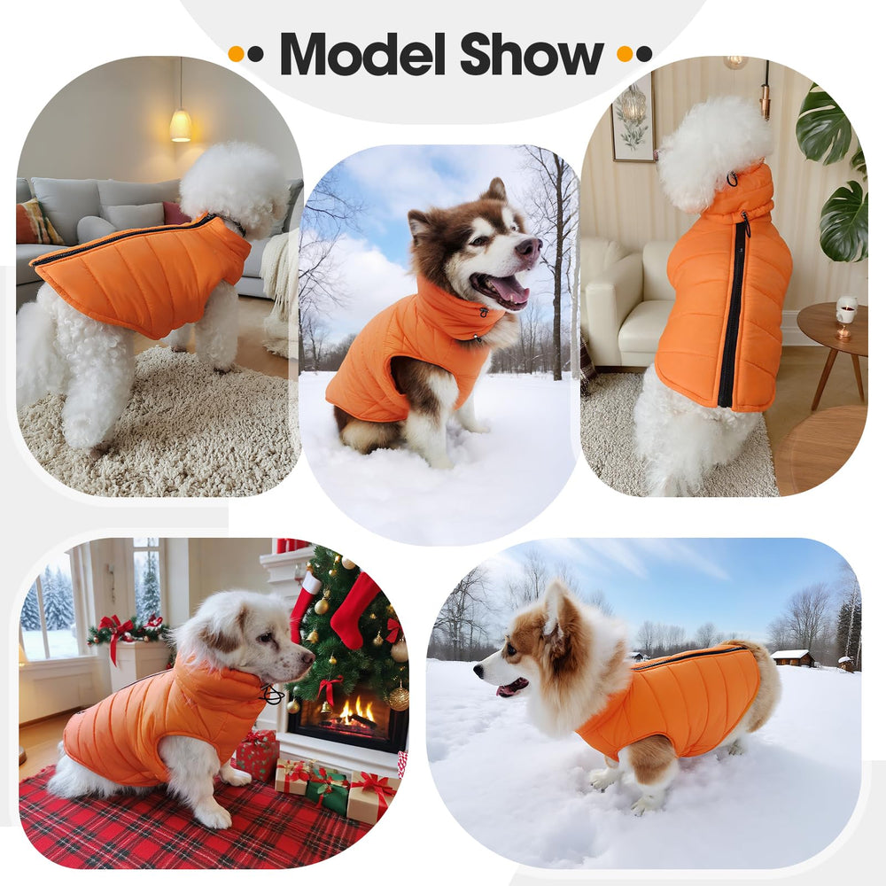 LeleTail elastic belly panel provides snug, windproof fit during movement.