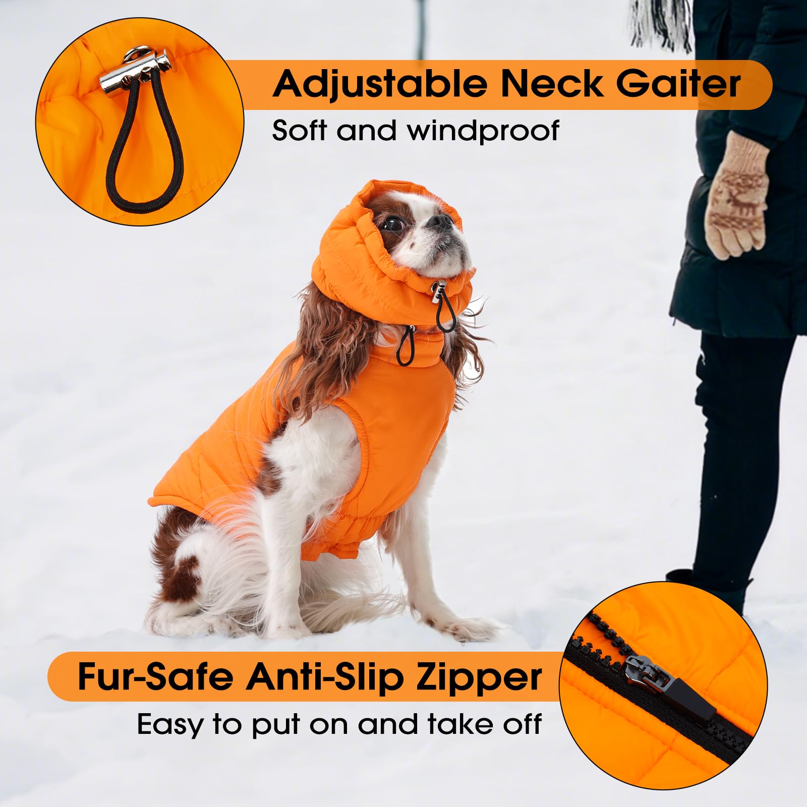 LeleTail hypoallergenic inner lining delivers soft comfort on long outings.
