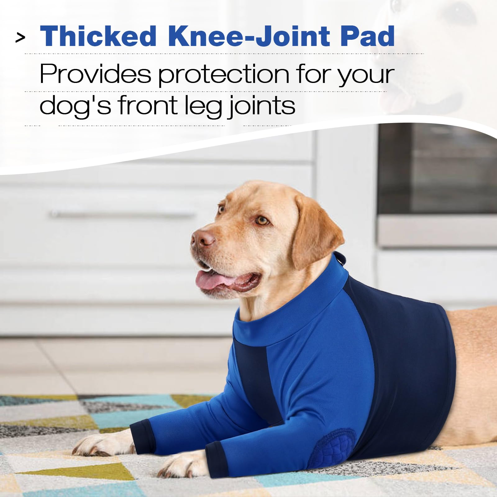 LeLePet dog recovery suit sizes from S to 3XL fit various dogs