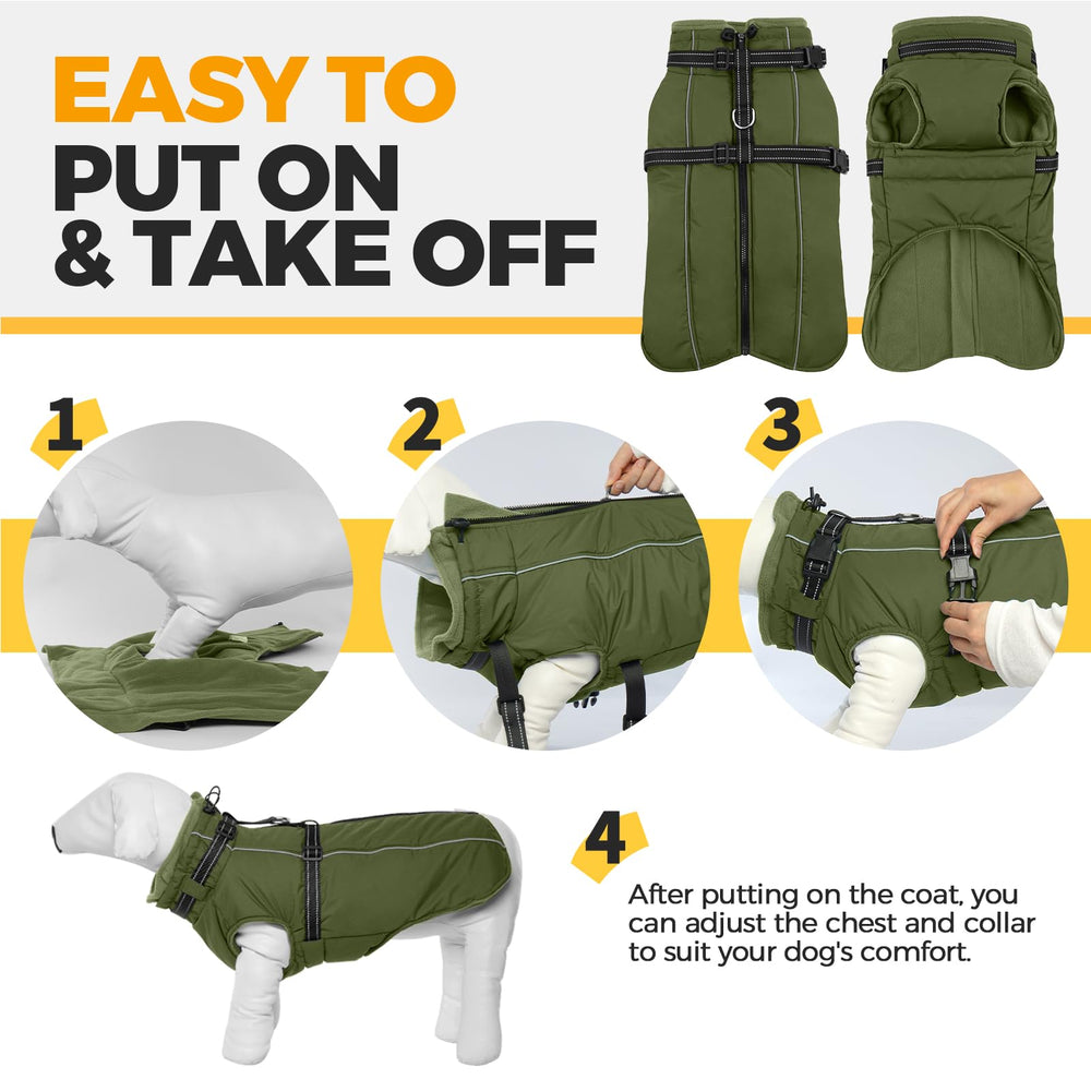 LeLePet size range XS-3XL fits many breeds and builds.
