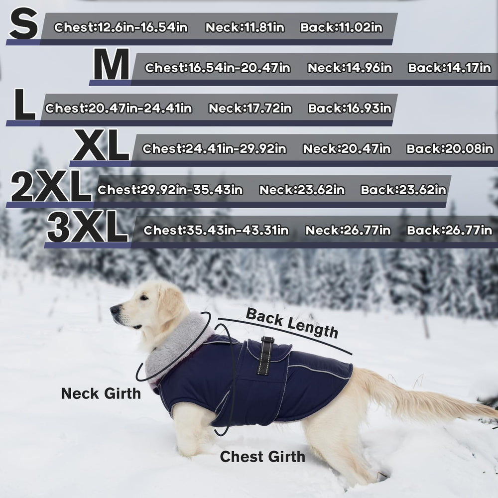 LeLePet padded dog coat close-up interior fleece lining emphasizes warmth and comfort