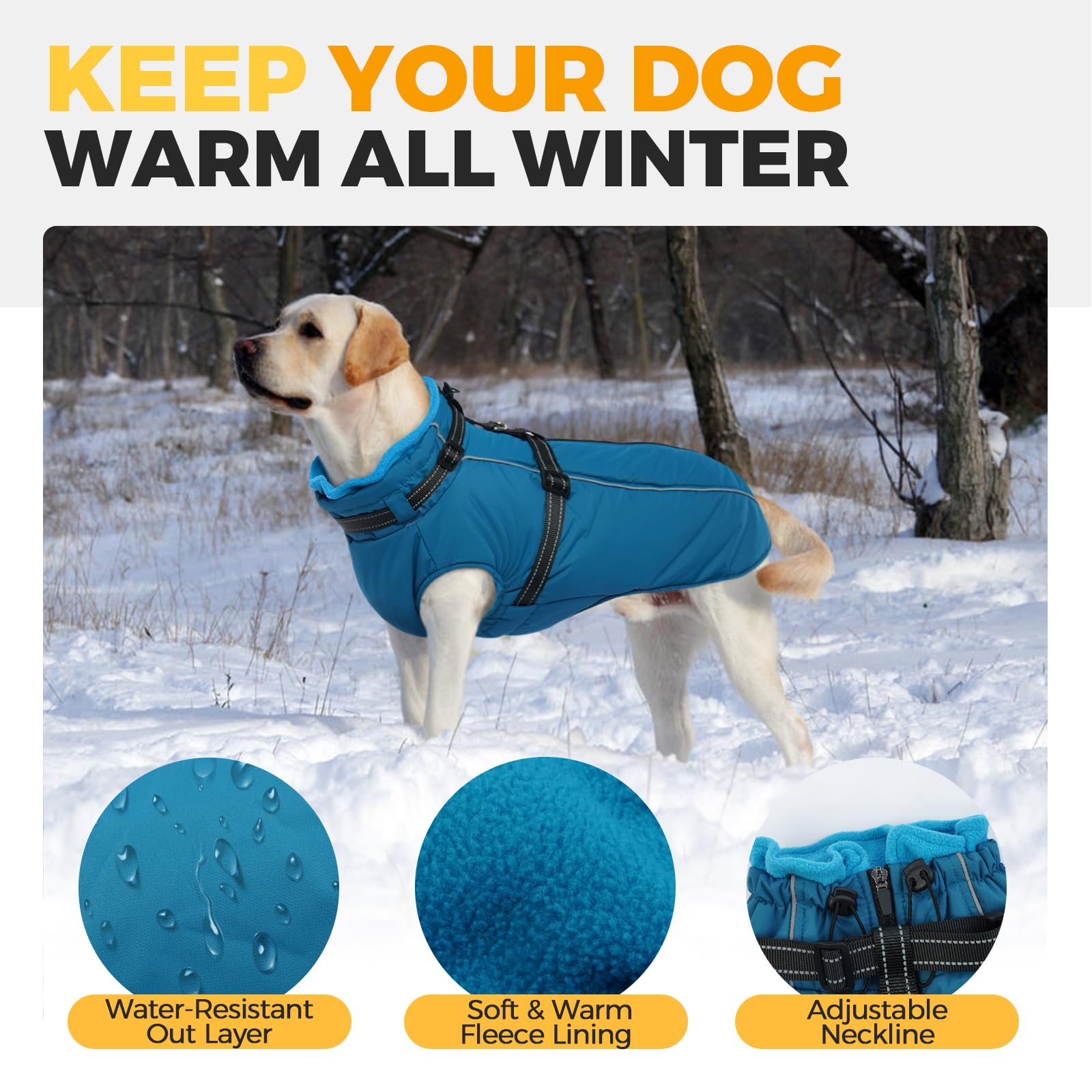 LeLePet reflective strips for night visibility during walks