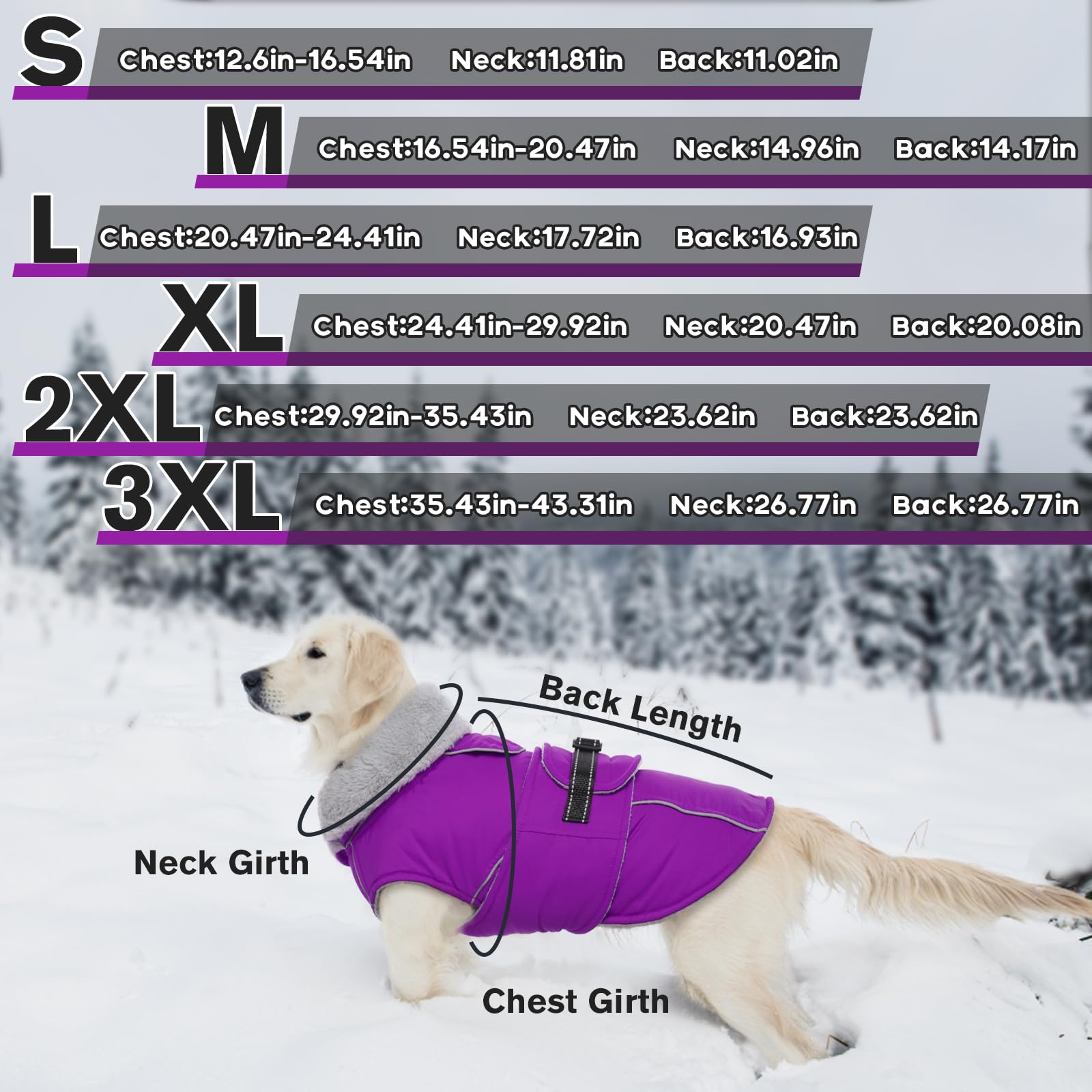 LeLePet back leash hole design for easy leash attachment