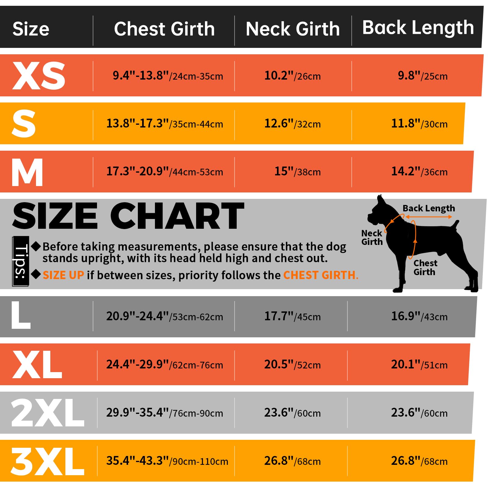 LeLePet coat back-strap area provides secure, slip-free wear.