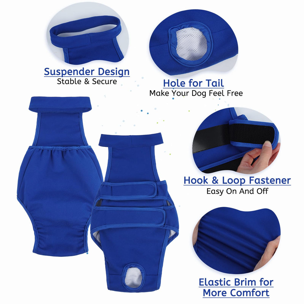 LeleTail adjustable belly-wrap provides a secure, comfortable fit during activities
