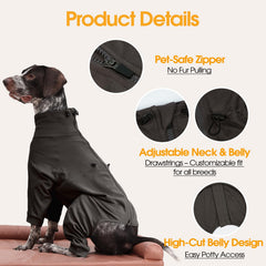 LeleTail dog pajamas soft plush fabric feels gentle and cozy.