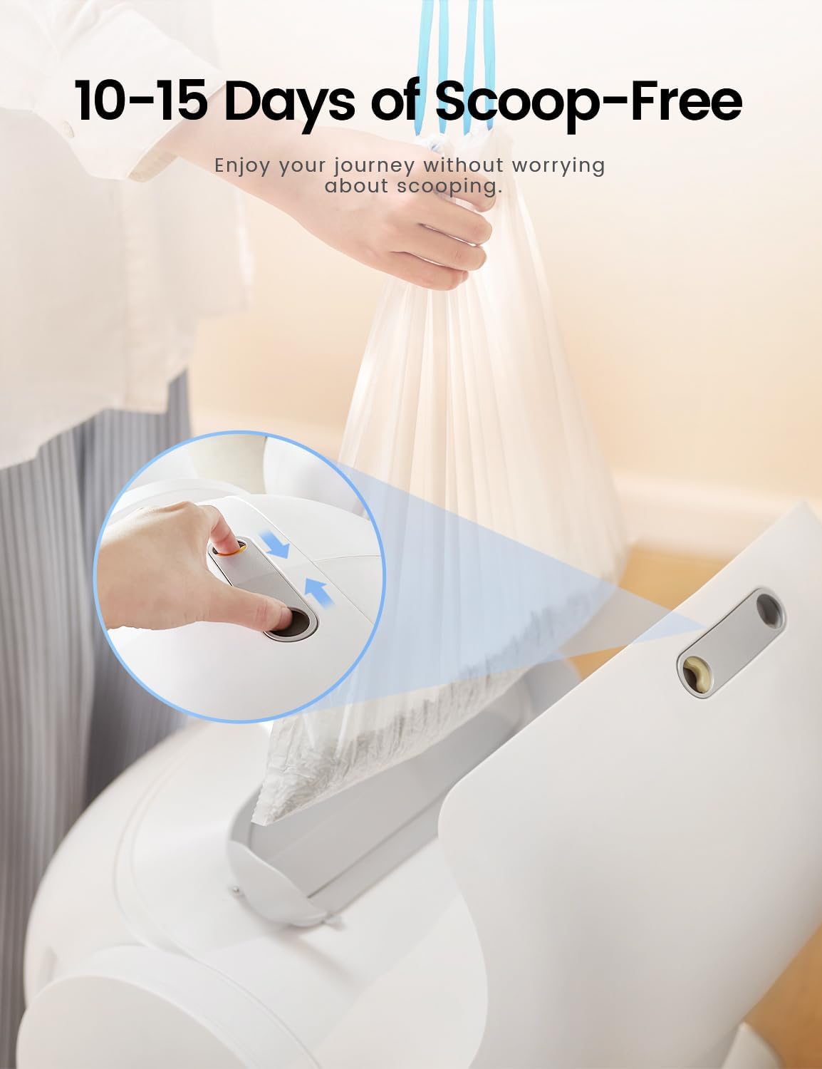 LELO ELVES safety sensors close-up illustrating pinch-prevention features