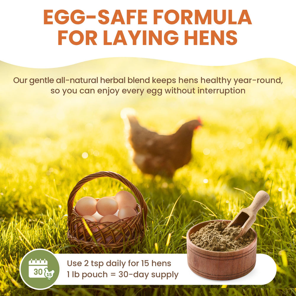 Lemant 1lb bag chicken dewormer ready for daily use