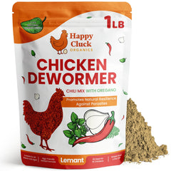 Lemant natural chicken dewormer chili mix bag for year-round flock support