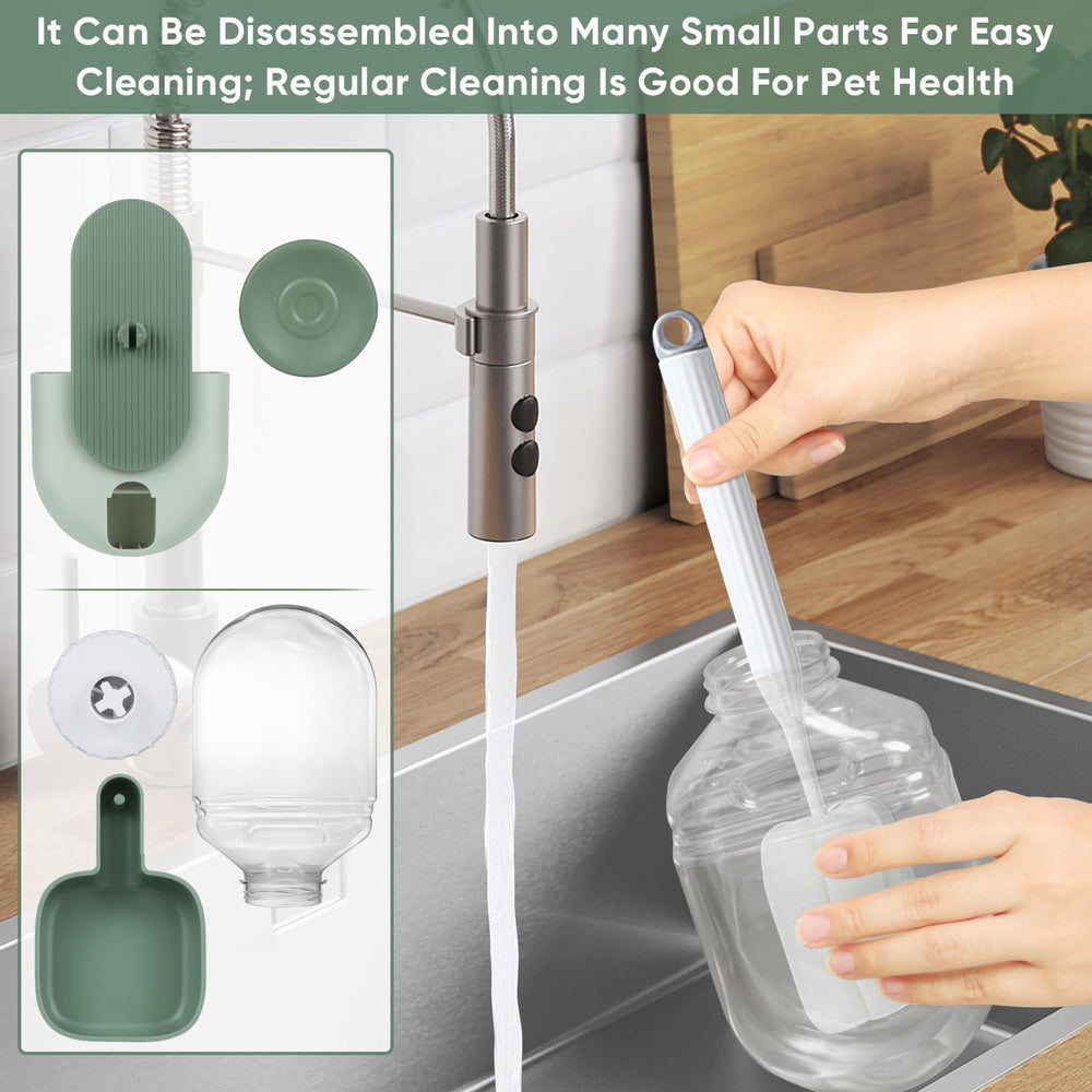Lemtrflo automatic refill function ensures pet has water when you’re away