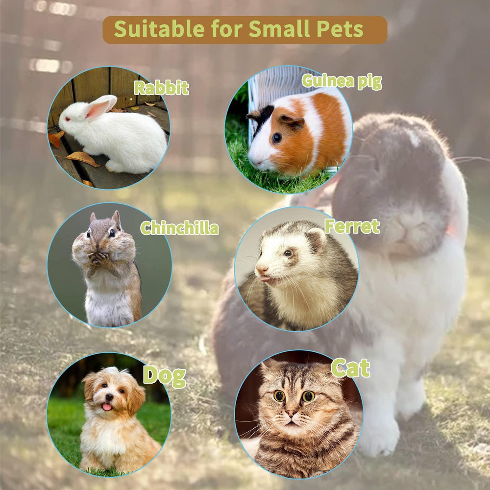 Lemtrflo cat rabbit ferret feeder in use demonstrates flexibility.