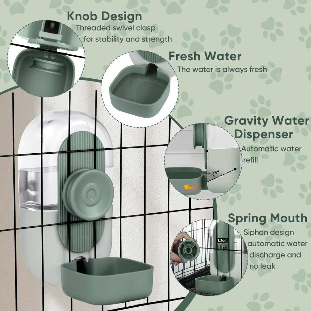 Lemtrflo dustproof seal prevents spills and keeps water clean in busy cages