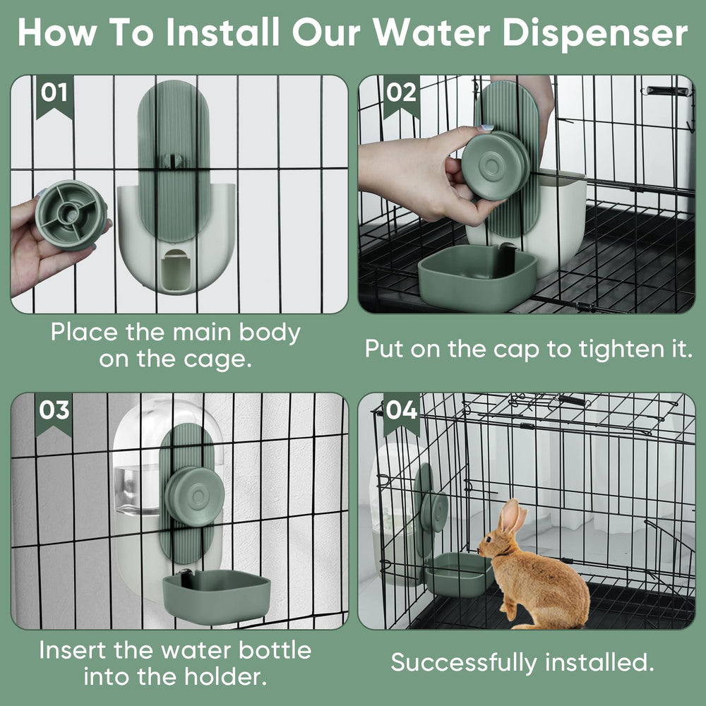Lemtrflo gravity water supply system provides steady flow for uninterrupted drinking