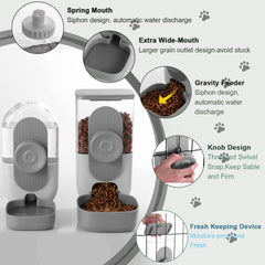 Lemtrflo large-capacity 1.1L container keeps pets fed during busy days.