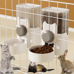 Lemtrflo rabbit feeder cage spacing guide for 3-6 cm cages enables space-saving setup