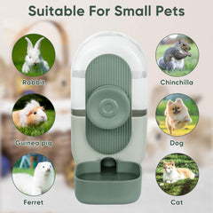 Lemtrflo rabbit water bottle hanging design ideal for daily cage hydration