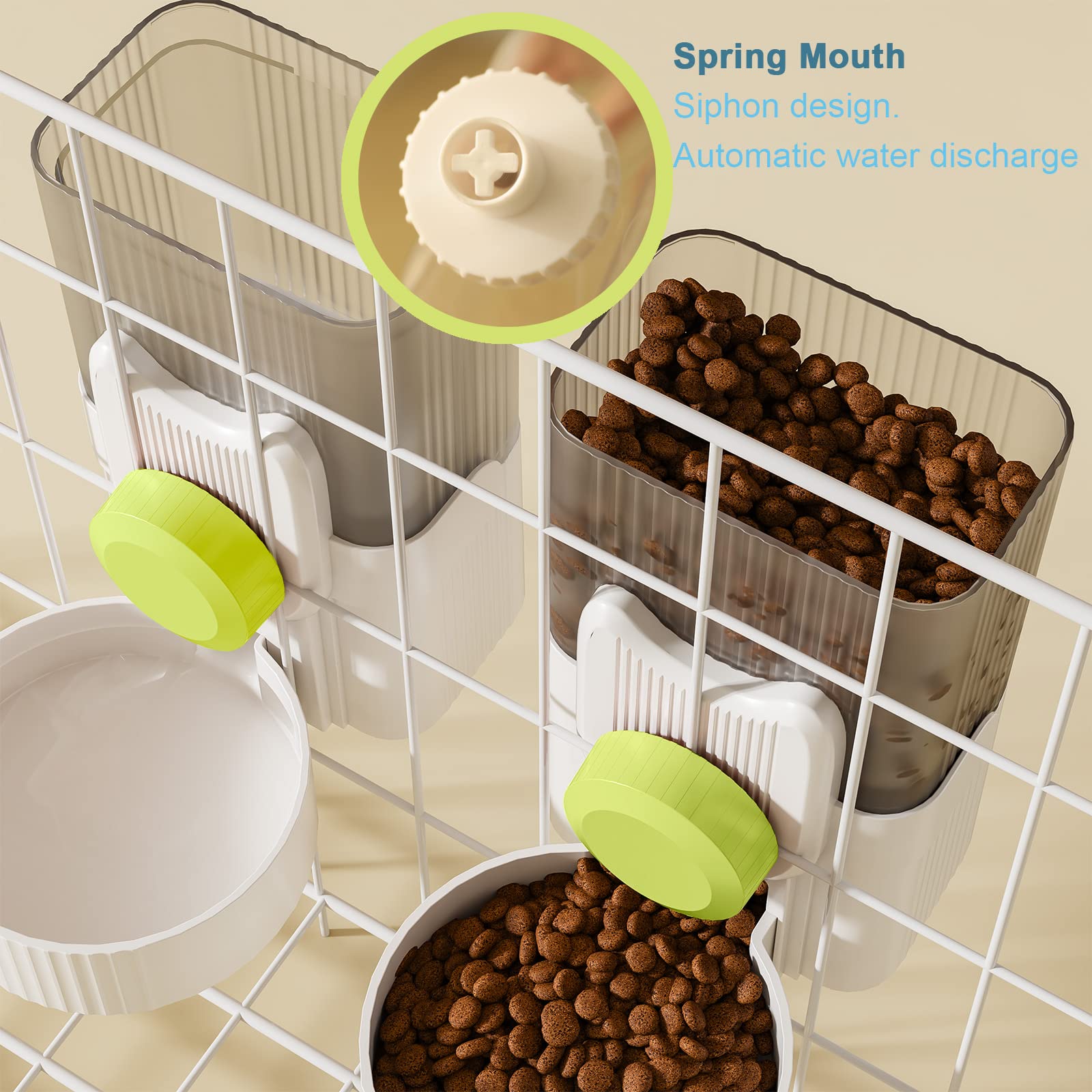 Lemtrflo small-pet 4-7-inch diameter bowl provides ample mealtime capacity