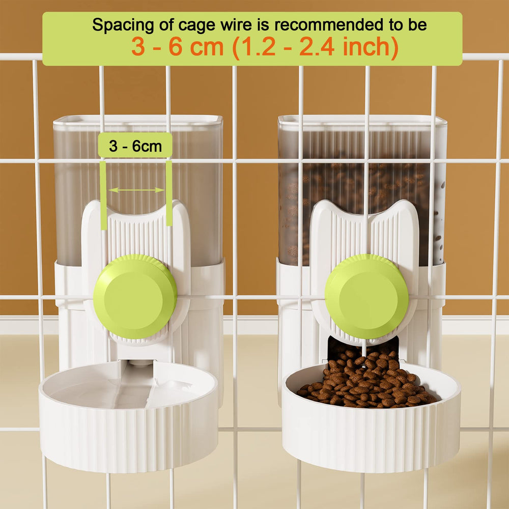 Lemtrflo water dispenser 40oz provides convenient hydration for small pets