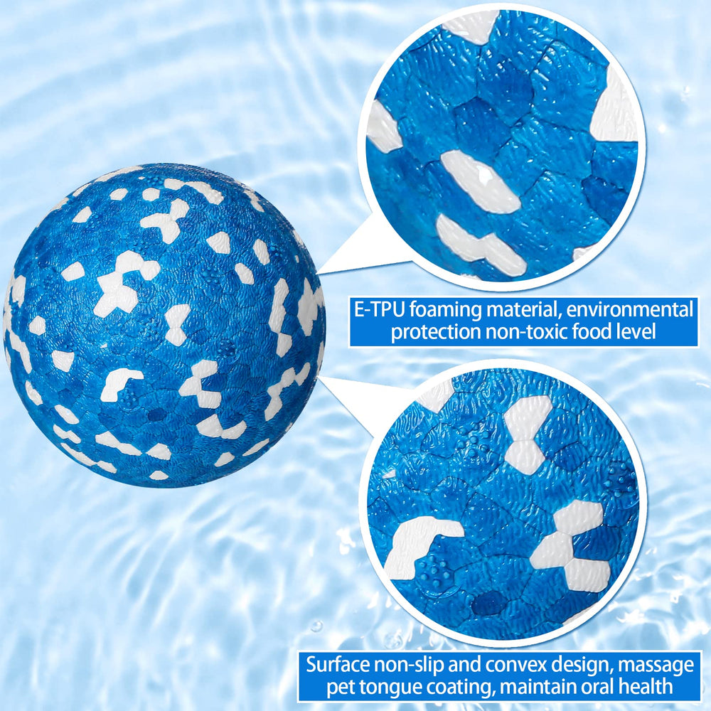 Lenwen dog ball etpu durable material demonstrates long-lasting chew toy.