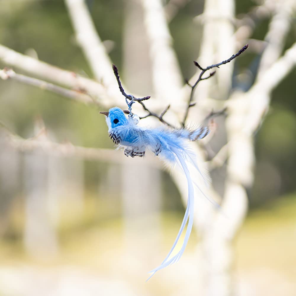 Leo's Paw lifelike bird closeup with vivid feathers engaging hunting-like play