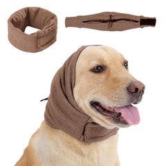 Leotrag chaqueta calmante para perro con cobertura de orejas para reducir ruido