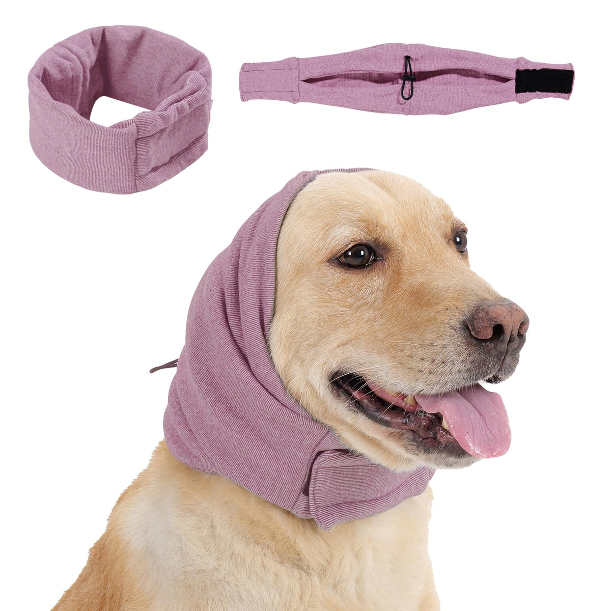 Sudadera calmante de Leotrag para perros con velcro ajustable para mayor confort