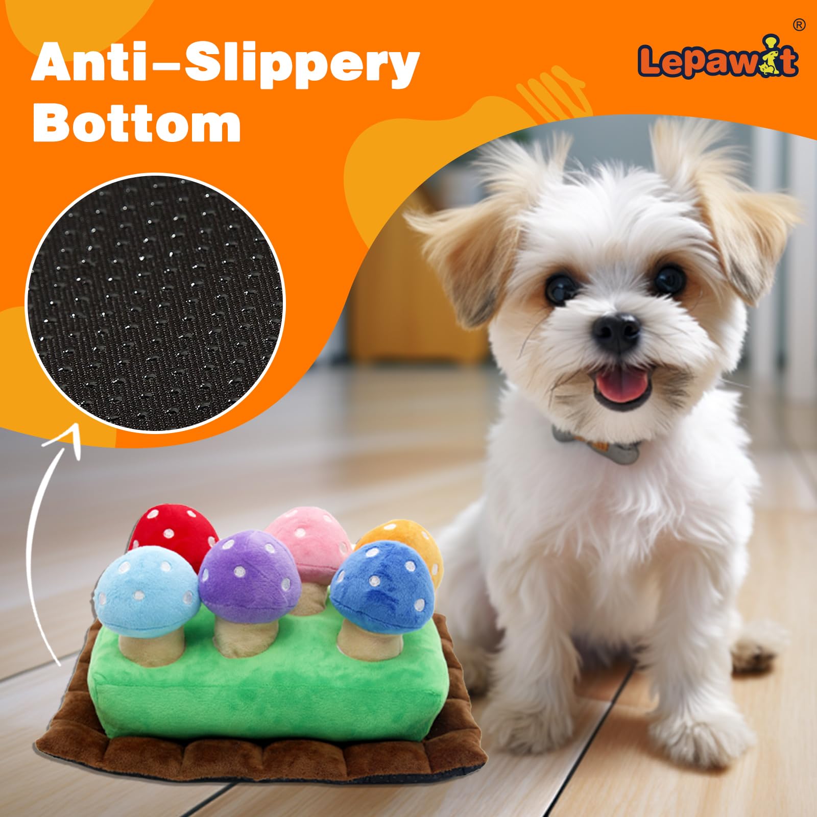 Lepawit Hide and Seek crinkle inside enhances sensory stimulation during sessions