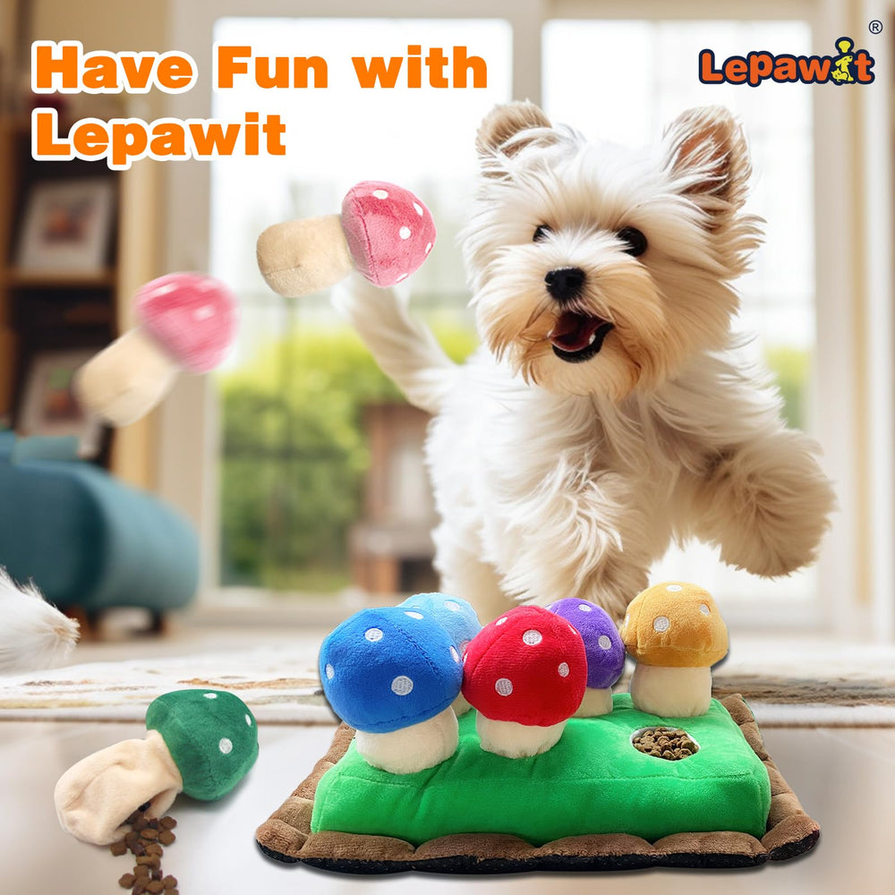 Lepawit Hide and Seek treat hiding demo promotes problem solving and extended play